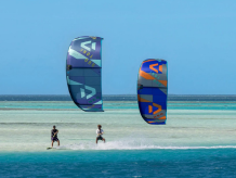 Kitesurfing