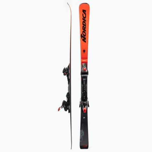 Narty zjazdowe Nordica Dobermann Spitfire 70 TI + wiązania TPX 12 FDT red/black