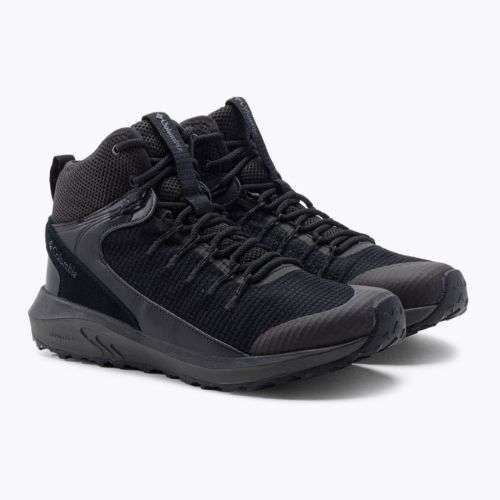 Buty trekkingowe męskie Columbia Trailstorm Mid Wp black/dark grey