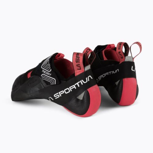 Buty wspinaczkowe damskie La Sportiva Theory black/hibiscus