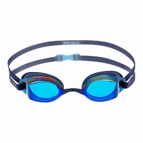 Okulary do pływania Nike Legacy Mirror midnight navy