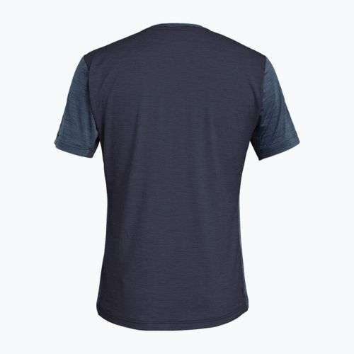 Koszulka trekkingowa męska Salewa Puez Hybrid 2 Dry premium navy melange