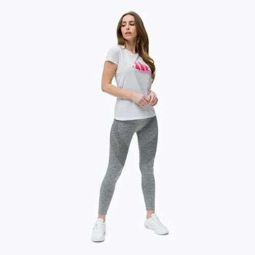 Koszulka trekkingowa damska Salewa Lines Graphic Dry optical white