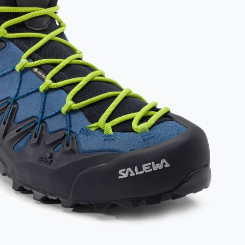 Buty podejściowe męskie Salewa Wildfire Edge Mid GTX poseidon/cactus