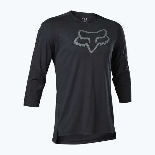 Koszulka rowerowa męska Fox Racing Flexair 3/4 Delta Jersey black