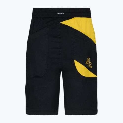 Spodenki wspinaczkowe męskie La Sportiva Bleauser black/yellow