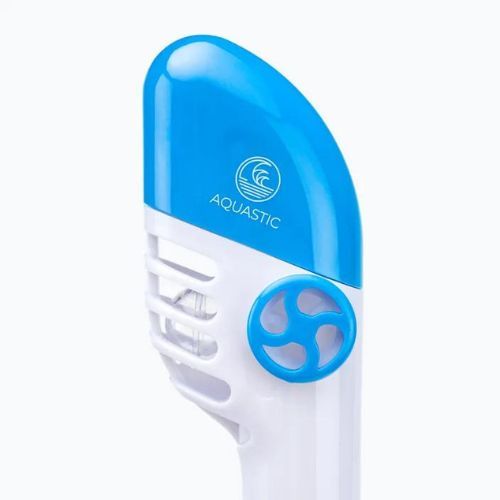 Maska pełnotwarzowa do snorkelingu dziecięca AQUASTIC SMK-01N niebieska