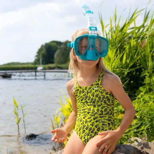 Zestaw do snorkelingu AQUASTIC SMFK-01LN niebieski