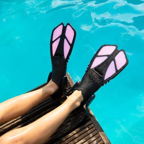 Zestaw do snorkelingu dziecięcy AQUASTIC MSFK-01SR różowy