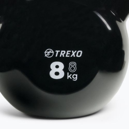 Kettlebell Żeliwny gumowany XTREXO VKB08 8 kg