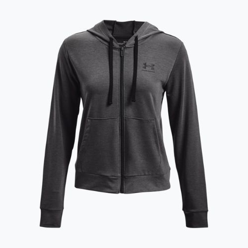 Bluza damska Under Armour Rival Terry FZ Hoodie jet gray/black