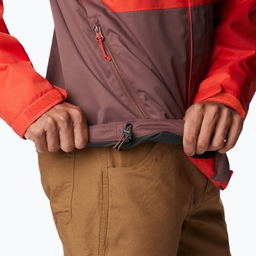 Kurtka przeciwdeszczowa męska Columbia Hikebound spicy/light raisin