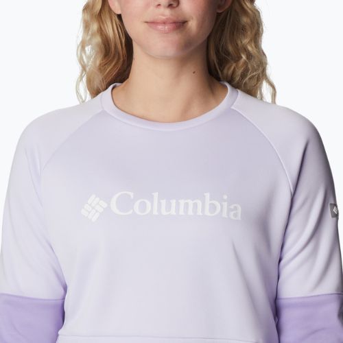 Bluza damska Columbia Windgates Crew purple tint/frosted purple