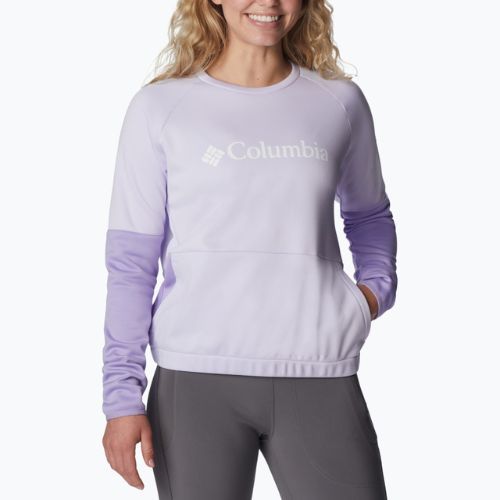 Bluza damska Columbia Windgates Crew purple tint/frosted purple