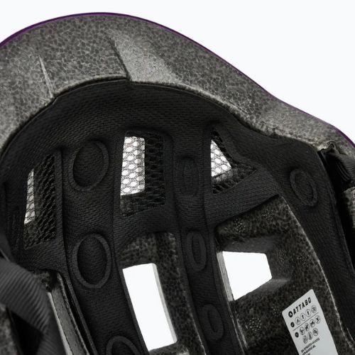Kask rowerowy dziecięcy ATTABO K200 fioletowy