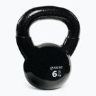 Kettlebell Żeliwny gumowany TREXO VKB06 6 kg