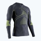 Bluza termoaktywna męska X-Bionic Energy Accumulator 4.0 charcoal/yellow