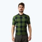 Koszulka rowerowa męska Alé Scottish green
