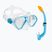 Zestaw do snorkelingu dziecięcy AQUASTIC MSK-01N niebieski