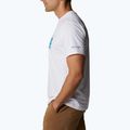 Koszulka trekkingowa męska Columbia Sun Trek white/all for outdoors graphic