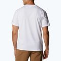 Koszulka trekkingowa męska Columbia Sun Trek white/all for outdoors graphic 4