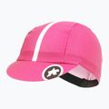 Czapka z daszkiem rowerowa ASSOS Cap fluo pink 2