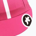 Czapka z daszkiem rowerowa ASSOS Cap fluo pink 6