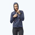 Bluza trekkingowa damska Salewa Agner Hybrid PL/DST FZ Hoody navy blazer melange 5