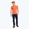 Koszulka trekkingowa męska Salewa Pedroc 3 Dry red orange melange 2