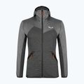 Bluza trekkingowa męska Salewa Puez Melange PL FZ Hoody black out melange 6