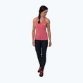 Koszulka trekkingowa damska Salewa Agner Hybrid Dry Tank calypso coral mel 2