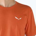 Koszulka trekkingowa męska Salewa Alpine Hemp Logo red/orange 4