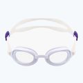 Okulary do pływania damskie Speedo Aquapure Female white/purple/clear 2