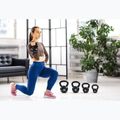 Kettlebell Żeliwny gumowany TREXO VKB08 8 kg 3