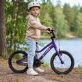 Rower dziecięcy ATTABO EASE 16" 7,3 kg fioletowy 7