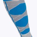 Skarpety narciarskie damskie X-Socks Ski Control 4.0 grey melange/turquoise 4