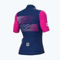 Koszulka rowerowa damska Alé Logo fucsia 7