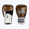 Rękawice bokserskie Top King Muay Thai Empower white/gold