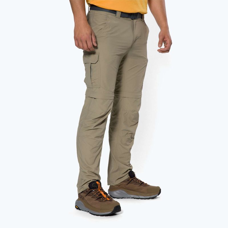 Spodnie trekkingowe męskie Columbia Silver Ridge II Convertible tusk