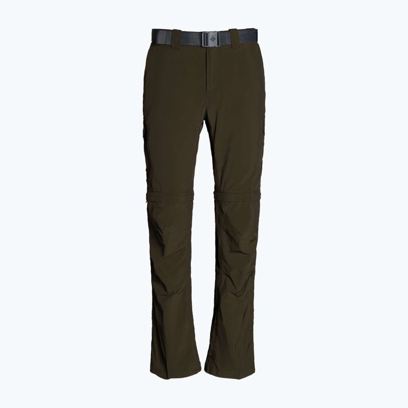 Spodnie trekkingowe męskie Columbia Silver Ridge II Convertible olive green 8