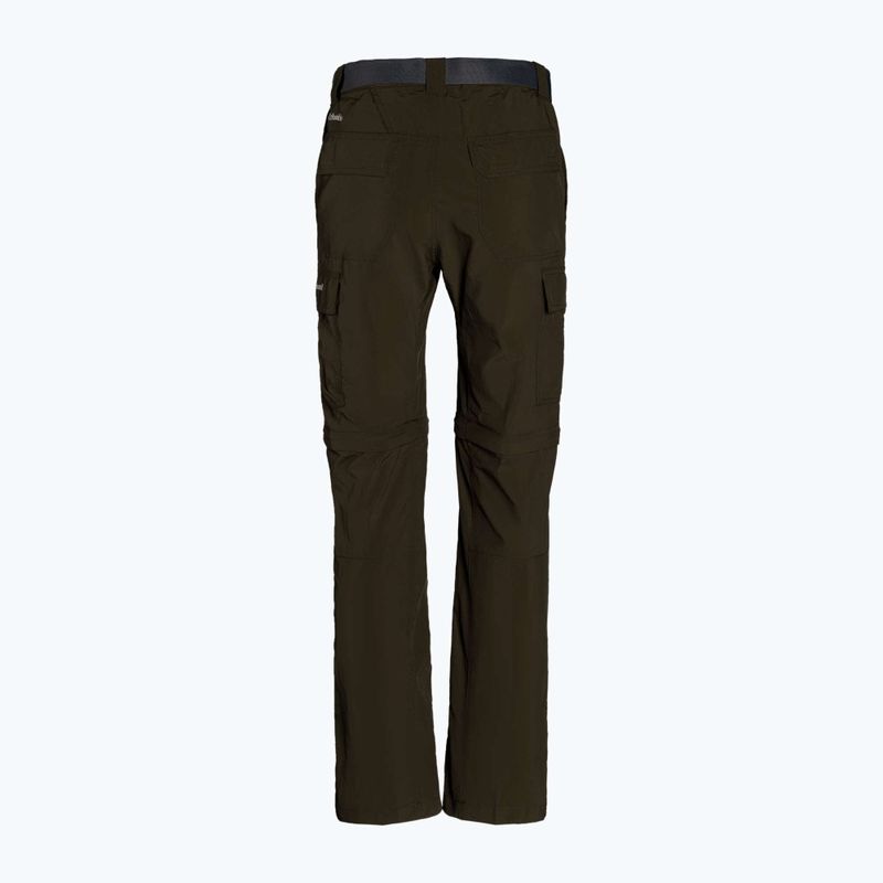 Spodnie trekkingowe męskie Columbia Silver Ridge II Convertible olive green 9
