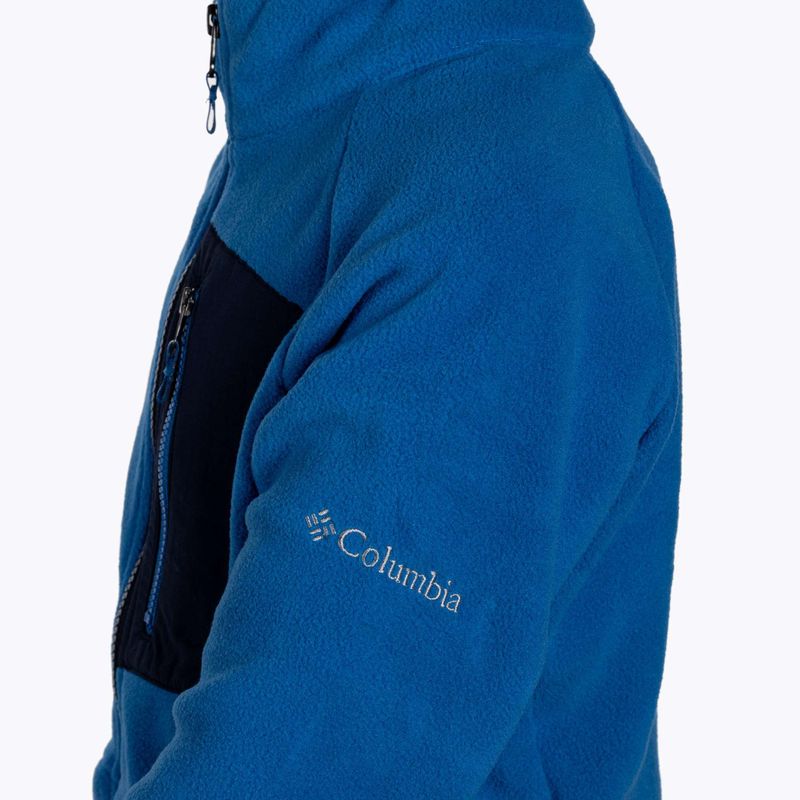 Bluza polarowa dziecięca Columbia Fast Trek III Full Zip bright indigo/bluestone/coll navy 4