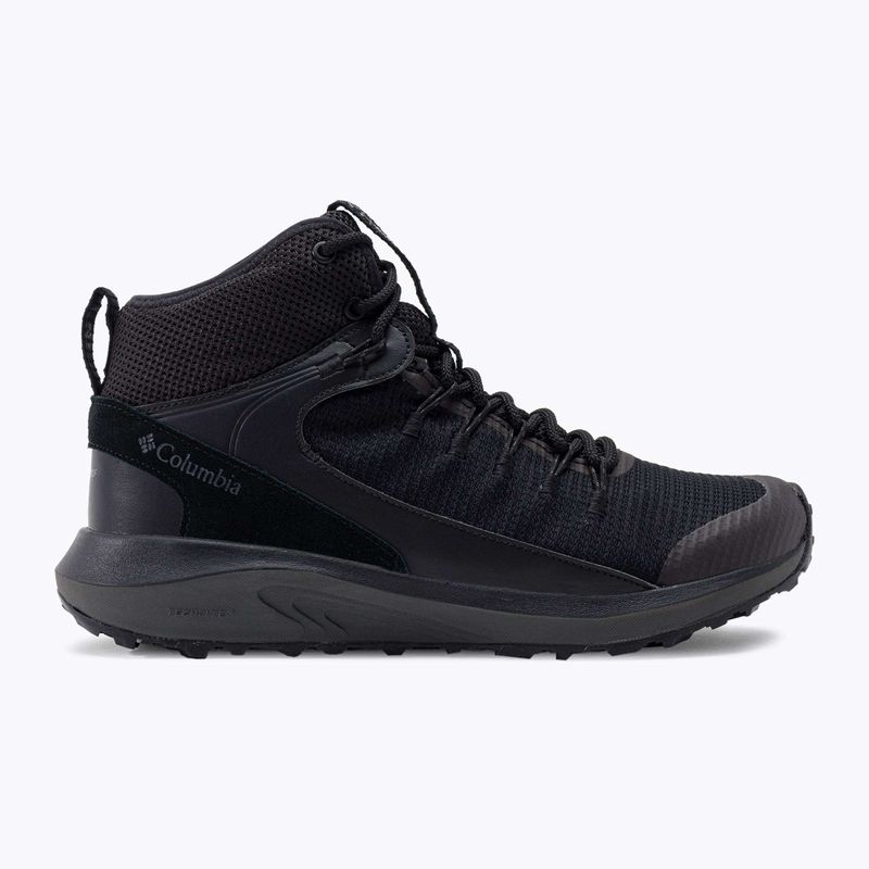 Buty trekkingowe męskie Columbia Trailstorm Mid Wp black/dark grey 2