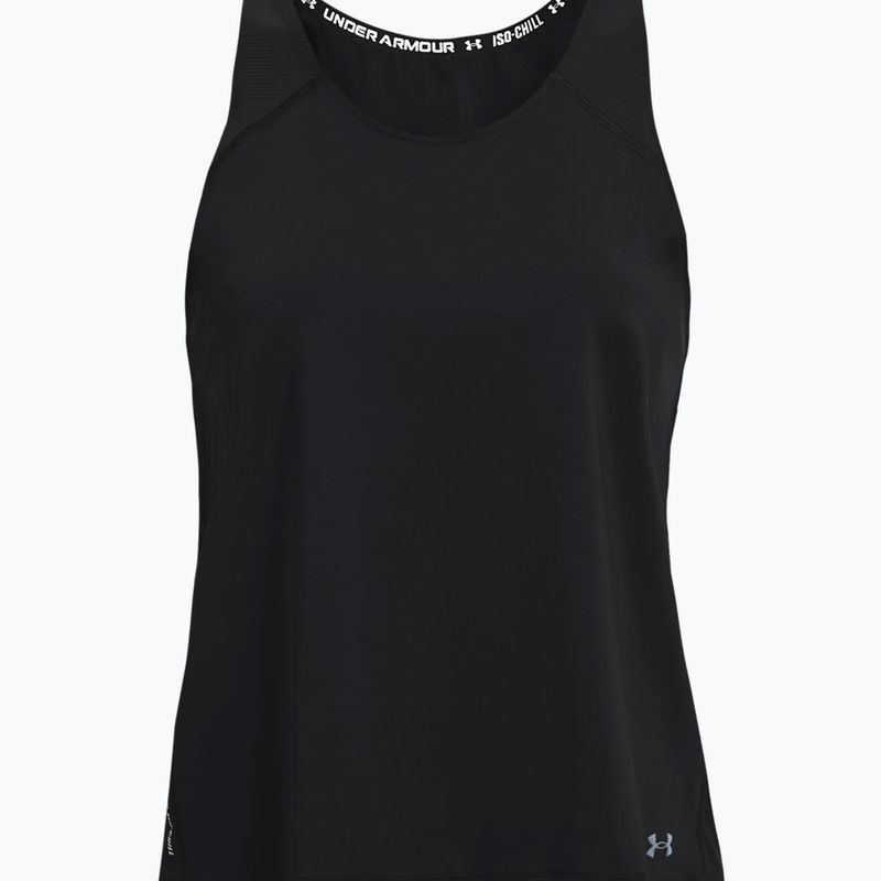 Koszulka treningowa damska Under Armour Isochill Run 200 Tank black 3