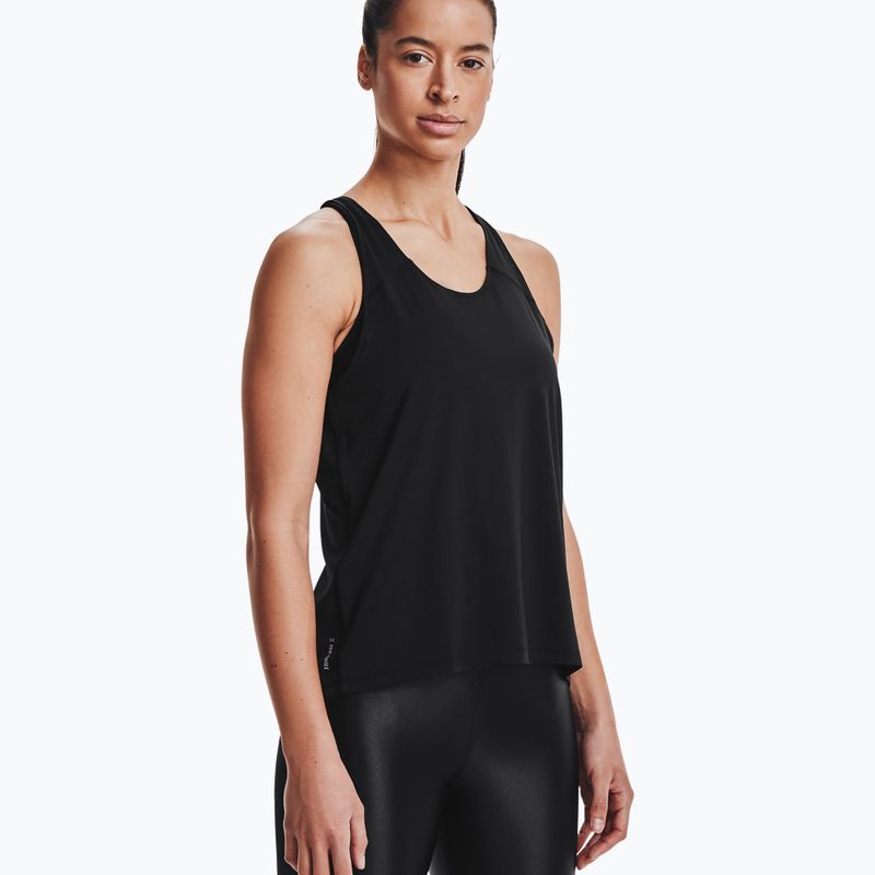Koszulka treningowa damska Under Armour Isochill Run 200 Tank black
