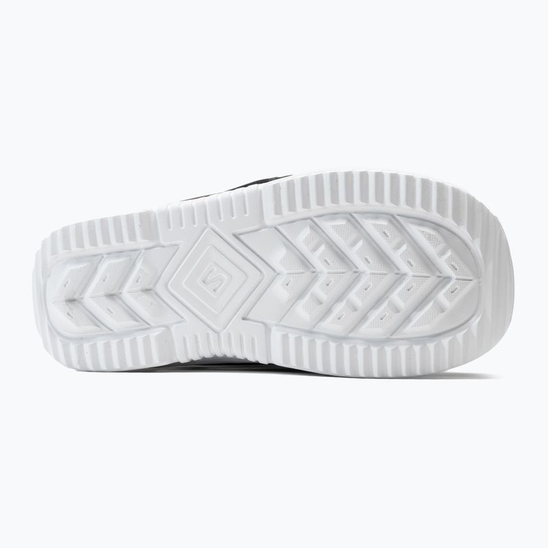 Buty snowboardowe dziecięce Salomon Project Boa Jr black/black/white 4