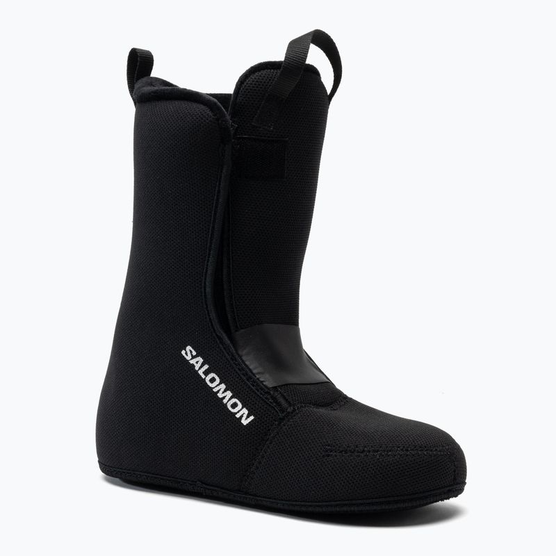 Buty snowboardowe dziecięce Salomon Project Boa Jr black/black/white 5
