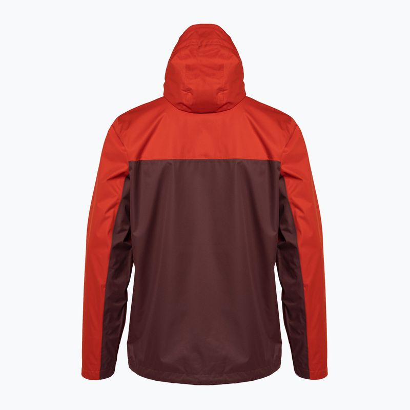 Kurtka przeciwdeszczowa męska Columbia Hikebound spicy/light raisin 2
