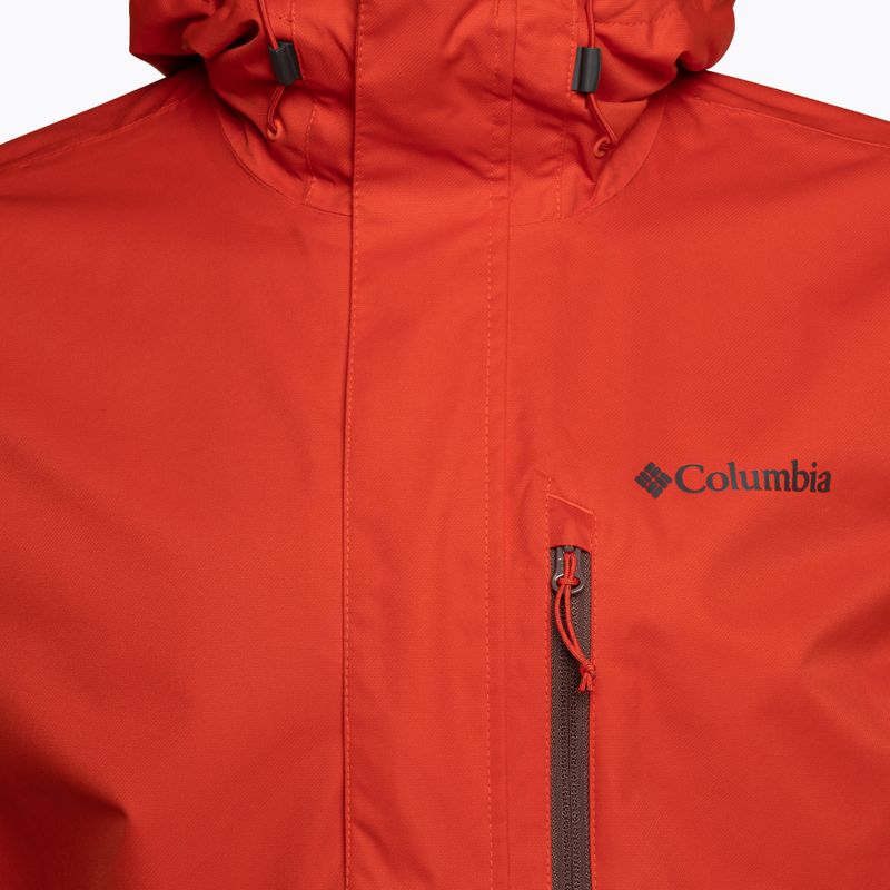 Kurtka przeciwdeszczowa męska Columbia Hikebound spicy/light raisin 3