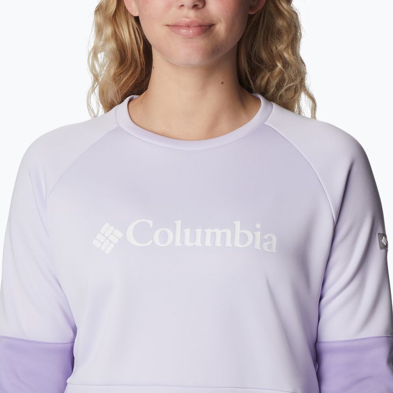 Bluza damska Columbia Windgates Crew purple tint/frosted purple 5